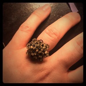 Anthropologie floral ring